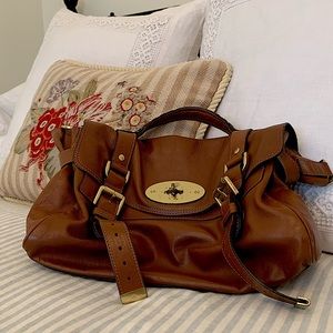 Mulberry Soft Buffalo Medium Alexa Oak